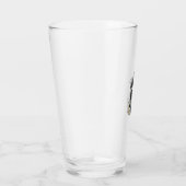 Vintage Gravure Motorrijder Vectorontwerp_1 Glas (Rechts)