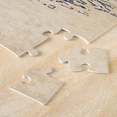 Vintage Gravure van een Bultruggenpodium Legpuzzel (Zijkant)