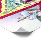 Vintage Greetings From Virginia Map Travel Poster (Hoek)