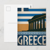 Vintage Griekenland Briefkaart (Voorkant / Achterkant)