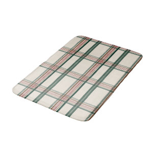 Vintage Groen Bruin Schotland Aesthetic Badmat