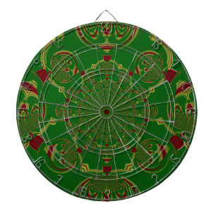 Vintage Groen Dartbord