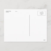 Vintage Groeten van Kerstmis Feestdagenkaart (Achterkant)