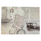 Vintage Groot Cadeauzakje (Achterkant)