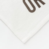 Vintage Groundhog Day 2 februari-viering  Fleece Deken (Hoek)