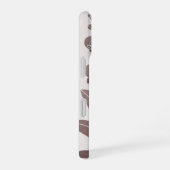 Vintage Grouped Orchids iPhone 16 Hoesje (Rechterkant)