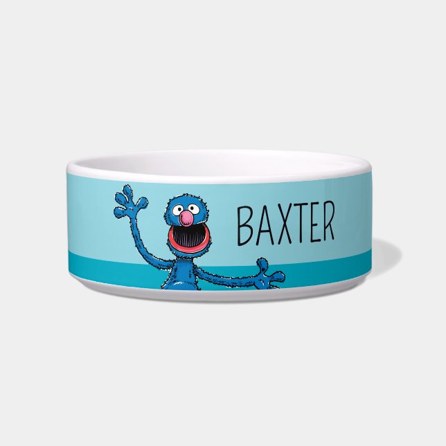 Vintage Grover Bowl Voerbakje (Voorkant)