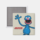 Vintage Grover Magneet (Voorkant / Achterkant)