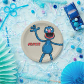 Vintage Grover Papieren Bordje (Feest)