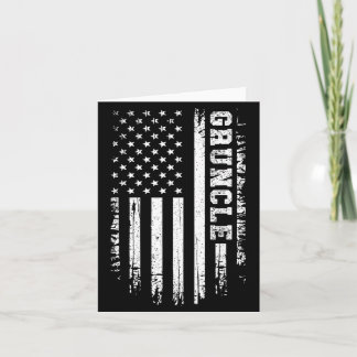 Vintage Gruncle Amerikaanse Vlag 4 juli USA Kaart