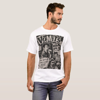 Vintage Grunge Collage T-shirt - Retro Esthetiek M