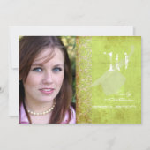 Vintage/grunge/demper/Afstuderen Kaart (Voorkant)