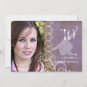 Vintage/grunge/demper/Afstuderen Kaart (Voorkant)