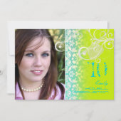 Vintage/grunge/Swirls/Damascus/Afstuderen Kaart (Voorkant)