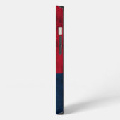 Vintage Grunge Vlag van Texas iPhone Hoesje (Linkerkant)