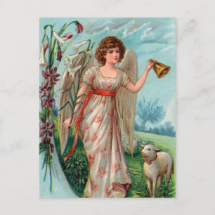 Vintage Guardian Angel Briefkaart