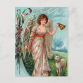 Vintage Guardian Angel Briefkaart (Voorkant)