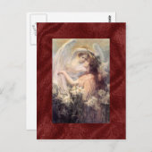 Vintage Guardian Angel Briefkaart (Voorkant / Achterkant)