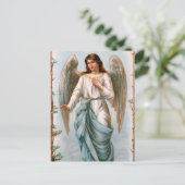 Vintage Guardian Angel Briefkaart (Staand voorkant)