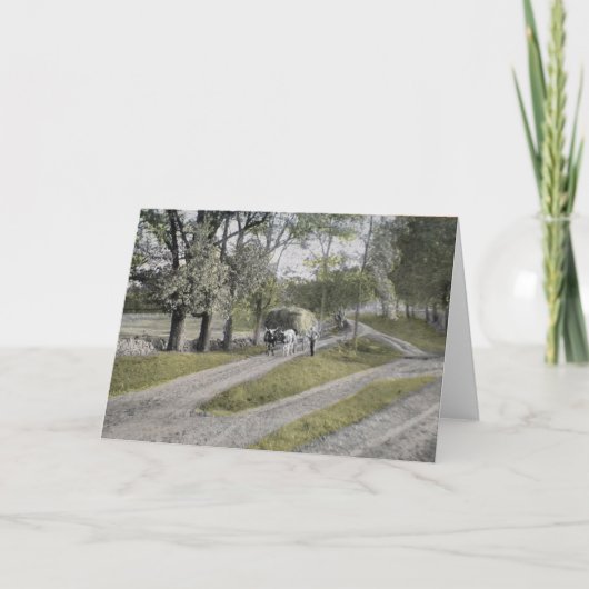 Vintage Guilford Wenskaart Kaart (Voorkant)