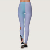 Vintage guitar artwork leggings (Achterkant)