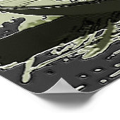 Vintage Guitar Music Poster (Hoek)