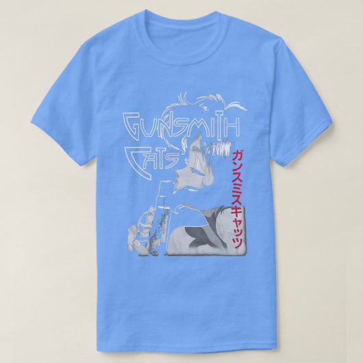 Vintage Gunsmith Cats 1 T-shirt (Design voorkant)
