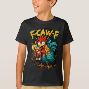 Vintage Haan F-Caw-F Ice Tea Grappig Sarcasme T-shirt