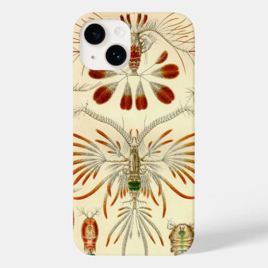 Vintage Haeckel Case-Mate iPhone Case (Achterkant)