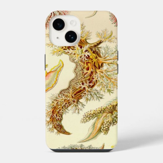 Vintage Haeckel iPhone Hoesje (Achterkant)