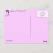 Vintage Hairstyle Briefkaart (Achterkant)
