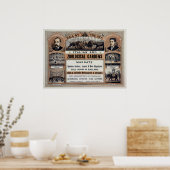 Vintage Hall van het Zee Advertisement Poster (Keuken)