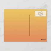 Vintage Halloween Art Briefkaart (Achterkant)