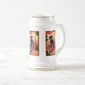 Vintage Halloween Bierpul (Voorkant rechts)