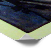 Vintage Halloween Black cat poster (Hoek)