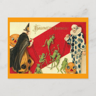 Vintage Halloween Briefkaart