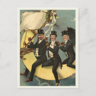 Vintage Halloween Briefkaart