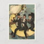 Vintage Halloween Briefkaart (Voorkant)