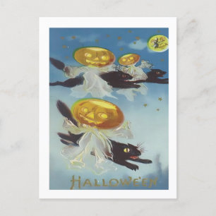 Vintage Halloween Briefkaart
