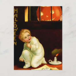 Vintage Halloween Briefkaart