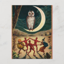 Vintage Halloween Briefkaart