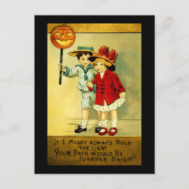 Vintage Halloween Briefkaart