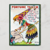 Vintage Halloween Briefkaart (Voorkant)