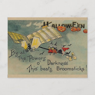 Vintage Halloween Briefkaart