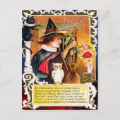Vintage Halloween Briefkaart (Voorkant)