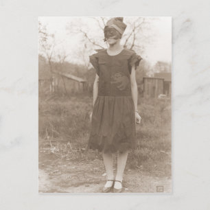 Vintage Halloween Briefkaart