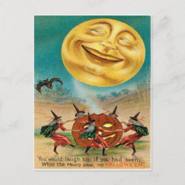 Vintage Halloween Briefkaart