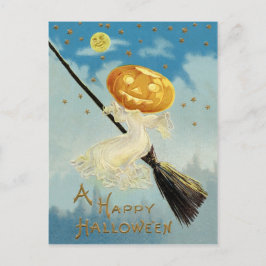 Vintage Halloween Briefkaart