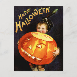 Vintage Halloween Briefkaart