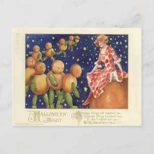 Vintage Halloween Briefkaart